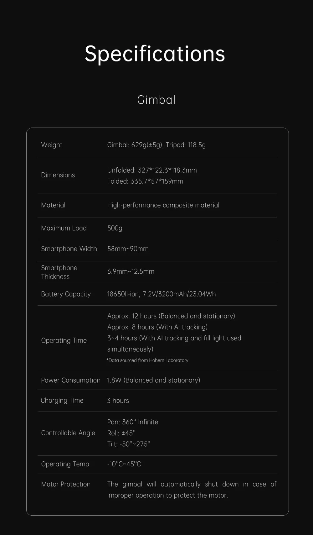 iSteady M7 Smartphone Stabilizer Ai Face Tracking 3-Axis Phone Gimbal Built-in Selfie Stick iPhone/Android Gimbal