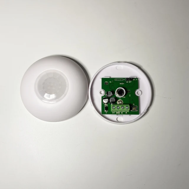 Indoor Ceiling Infrared Detector RS485 Data Output Pir Motion Sensor 9-24Vdc ID Adjustable Security Alarm Smart Hotel Control 5