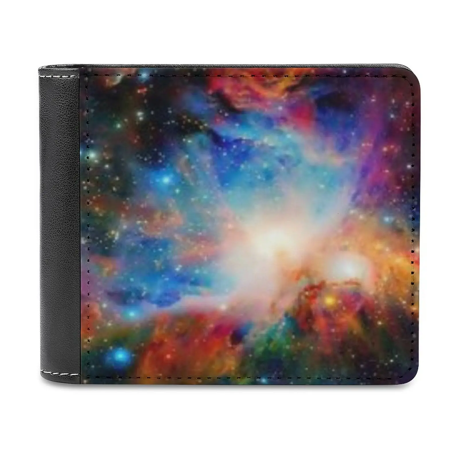 

Hubble Telescope Nebula Leather Wallet Credit Card Holder Luxury Wallet Space Science Physics Chemistry Asronomy Hubble