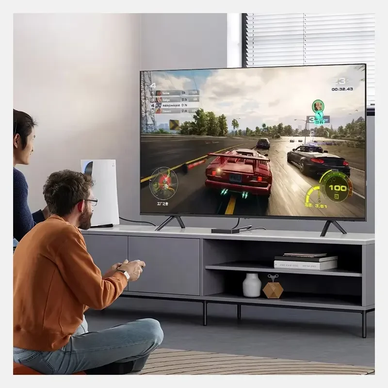 85 Inch Big Screen Television Smart Android TV with LED Backlight Flat Screen for Hotels 4K HD Definition TV
