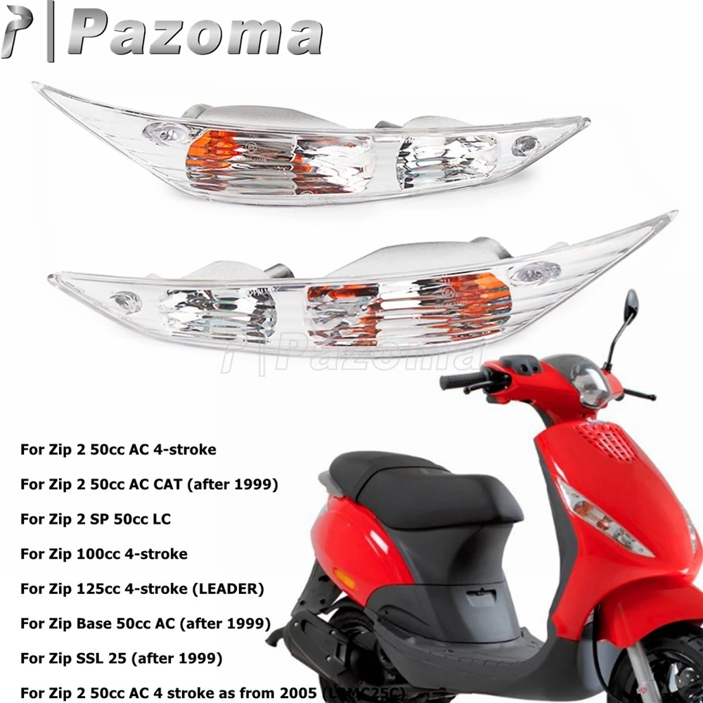 Indicatori Di Direzione Anteriori Trasparenti Per Moto Per Zip 50Cc 250Cc 100Cc 125Cc 4 Ac Cat Ssl 25 Indicatore Per Scooter A 4 Tempi Lampada Lampegg