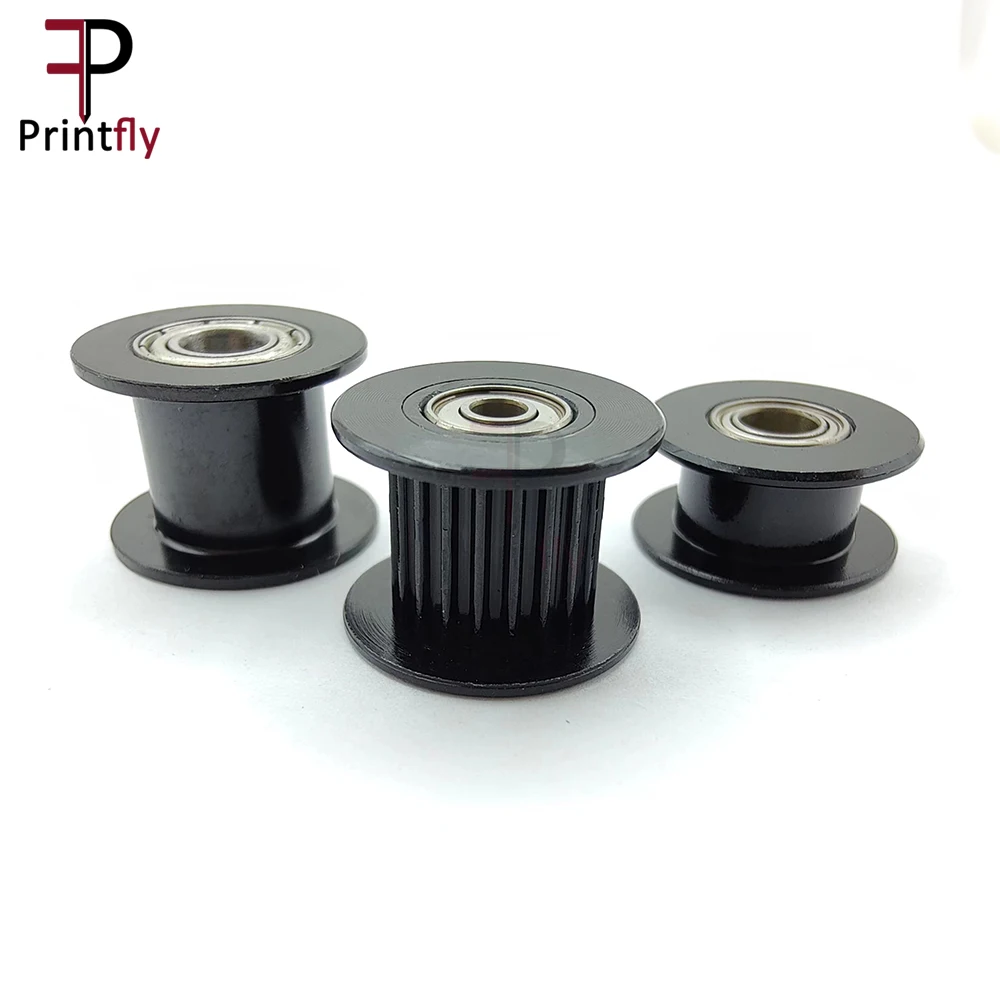 Printfly 2GT Idler Pulley 20Teeth Width 6 10 15mm Bore 3 4 5 6 8mm Bearing Timing belt 3D Printer Accessories Tensioning timing pulley gear part