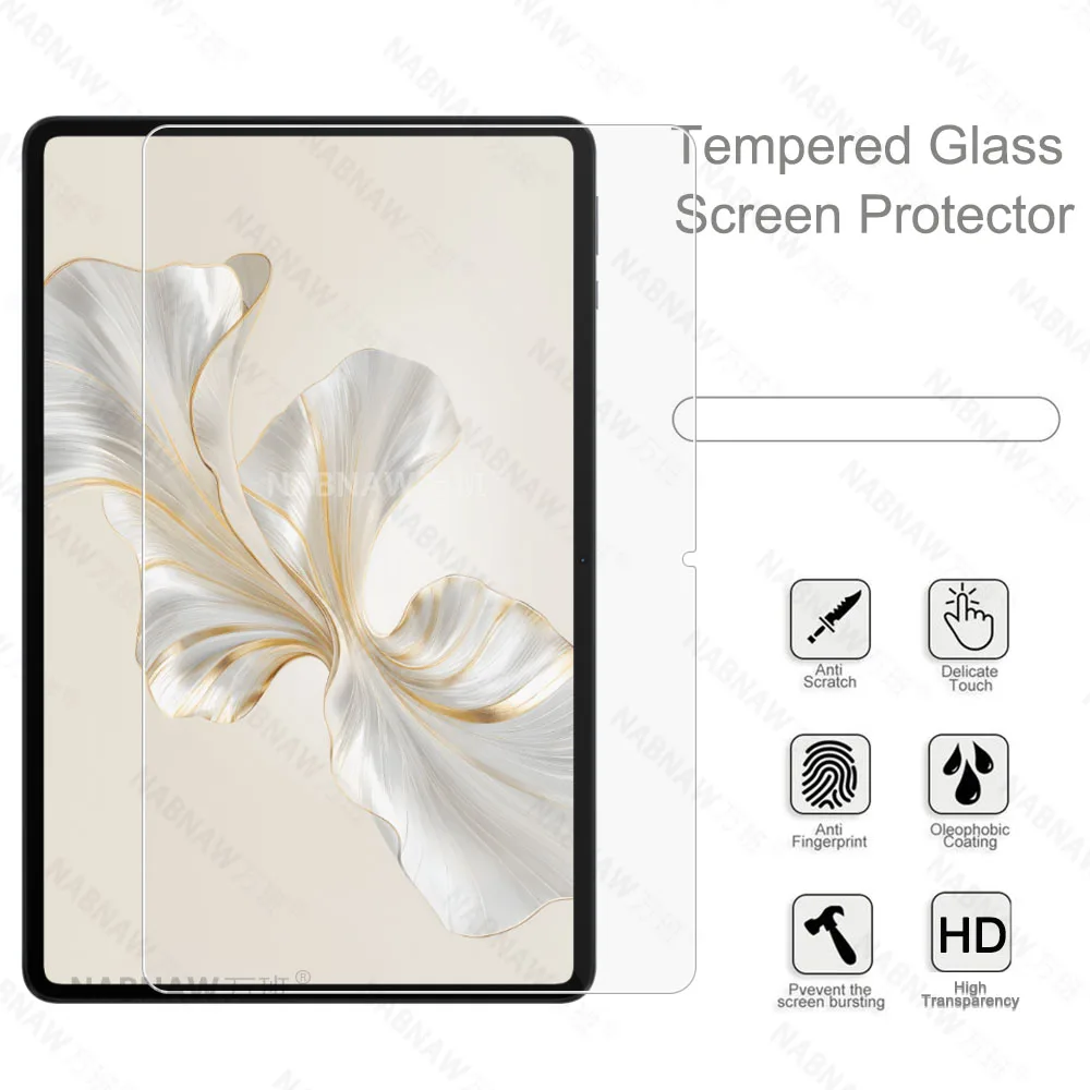 Protetor de Tela à Prova de Arranhões Vidro Temperado para Honor Pad 121 Tablet Película Protetora de Óleo Pcs hd - Imagem 3