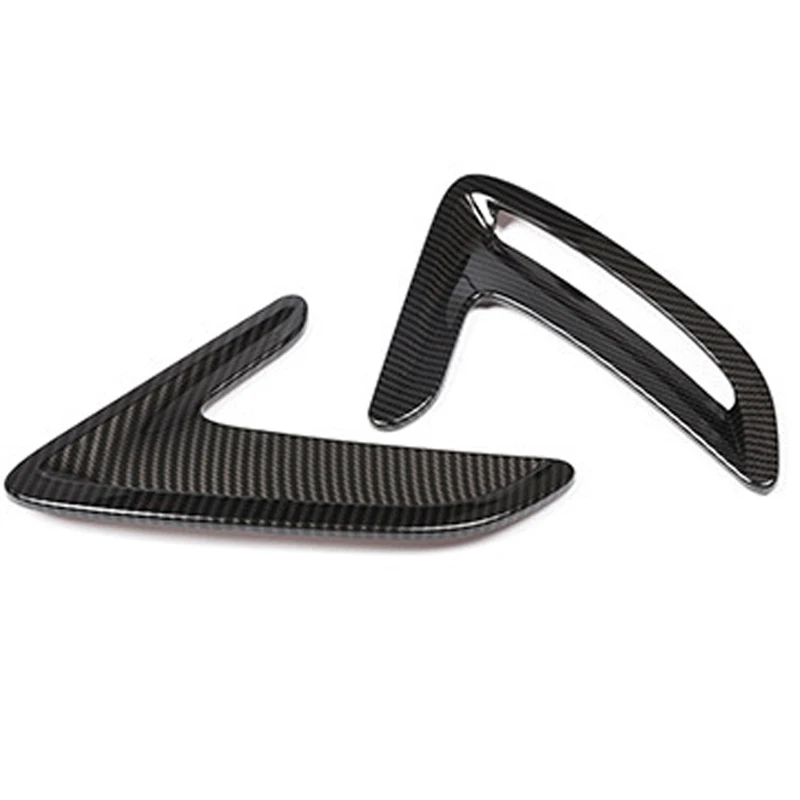 For Bmw 3 Gt F34 Chrome Gloss Black Car Side Vent Air Flow Fender