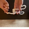 50pcs/lot Plastic Slipper Hanger Hook Plastic Supermarket Cotton-padded Shoes Sandals Hanging Shoe Hanger Display Rack 10x16cm 4
