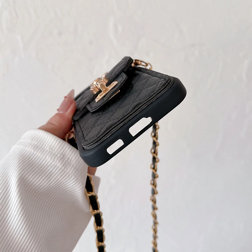 Wallet Bear Butterfly Lanyard Phone Case