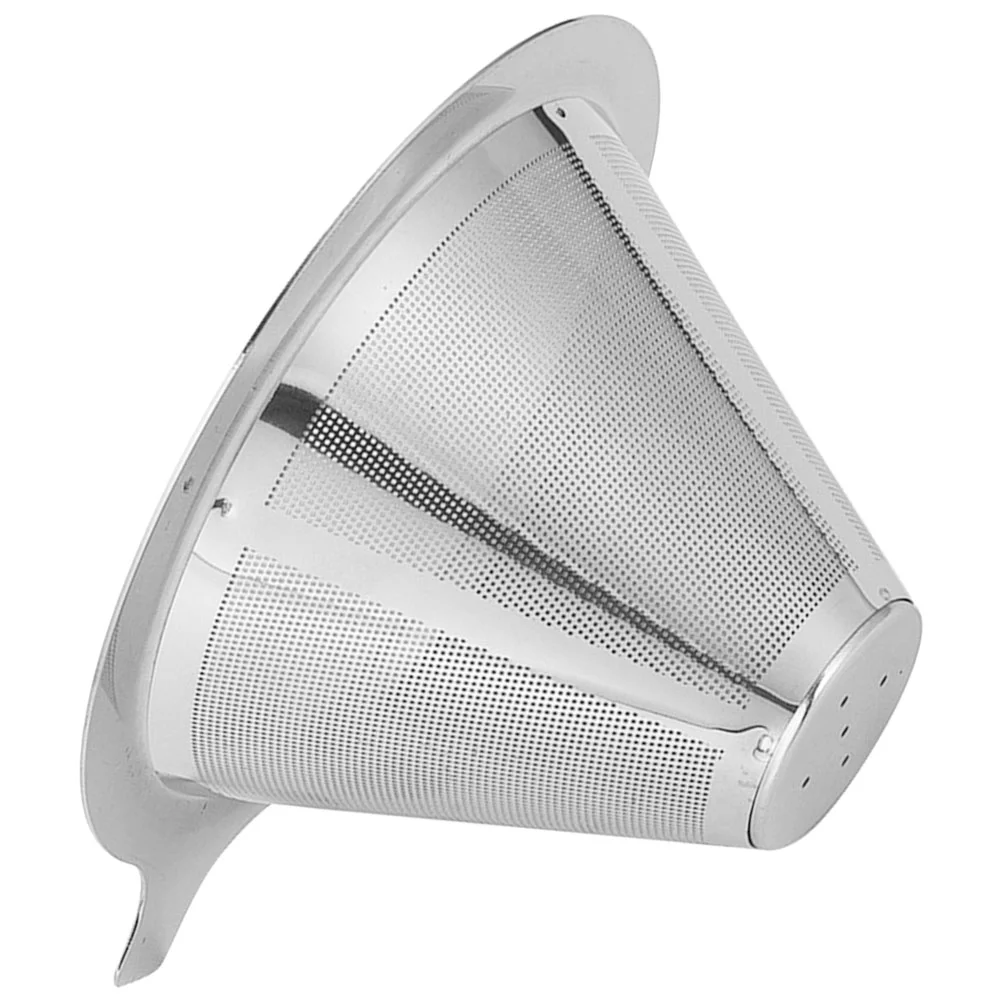 

Filter Coffee Stainless Steel Mesh Simple Dripper Strainer Portable Machine Parts Screen