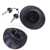 77014-72643 For Renault Kangoo Fuel Tank Cap Switch with 2 Keys ABS material Black Left/Right 7701472643 2