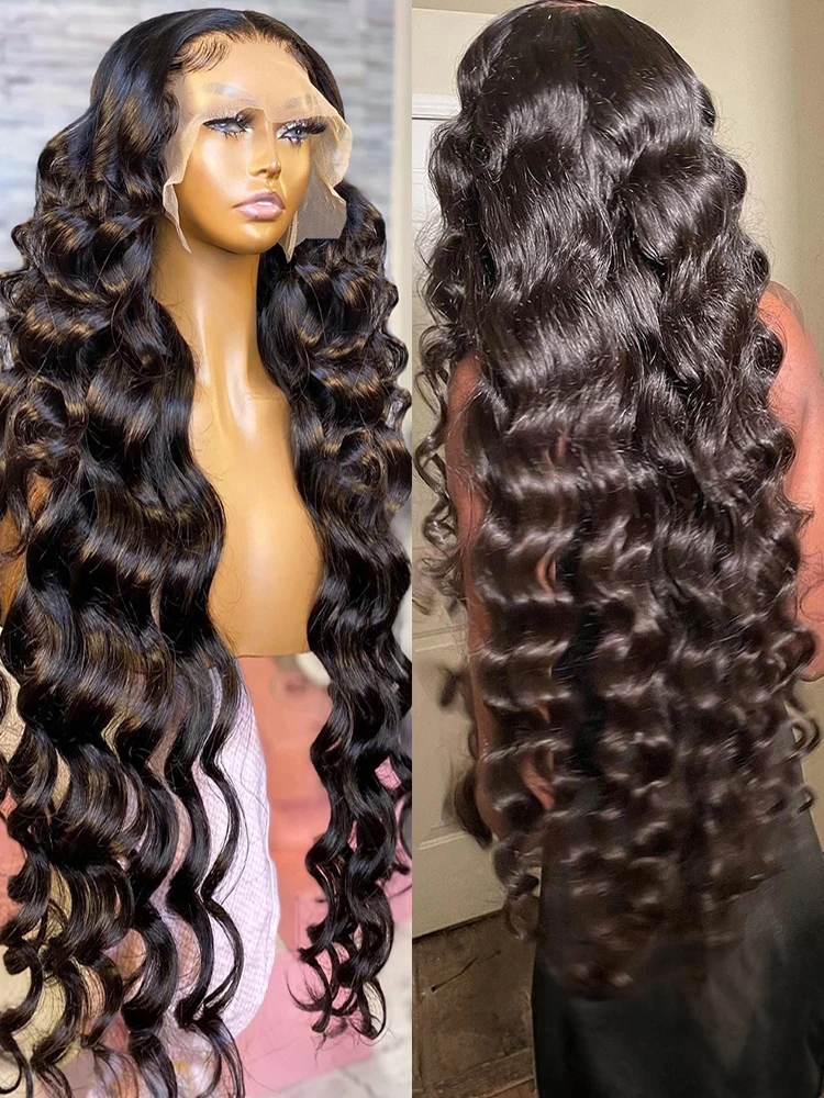 

Hd Lace Wig 13x6 Human Hair Wigs For Women 28 30 32Inch Loose Deep Wave Lace Frontal Wig Natural Wave 13x4 Pre Plucked Glueless