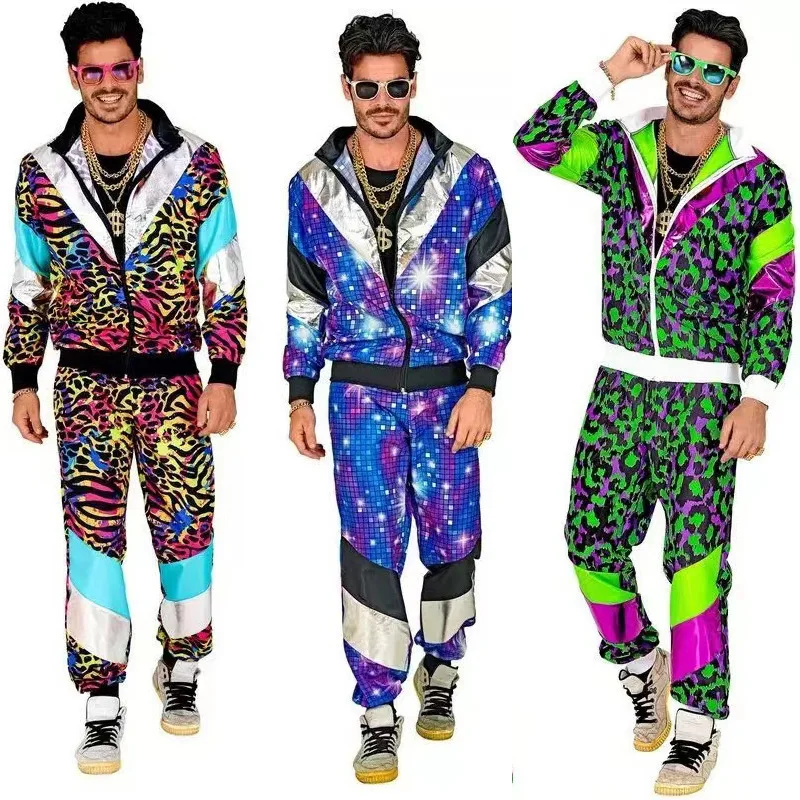 

Couple Clothing Hip-hop Rock School Uniform Retro Opera Game Clothing Disco Party Stage Performance Cosplay Clothing