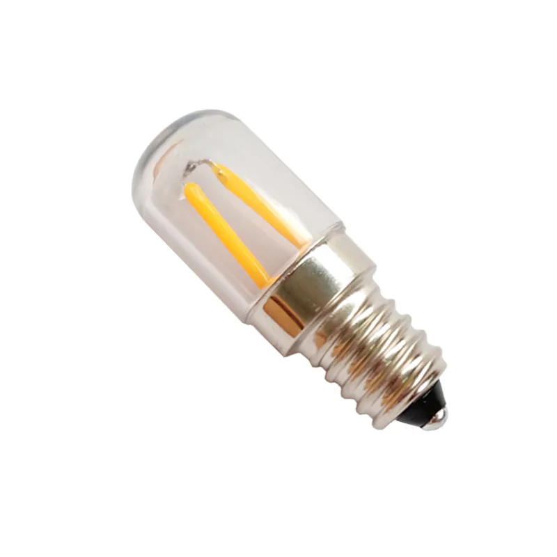 Ampoule Led Filament Light E14 B15 110V 220V 12V 24v Mini Refrigerator Bulb 1.5W Candle Spotlight B15D 12 24 Volt Sewing Lamp
