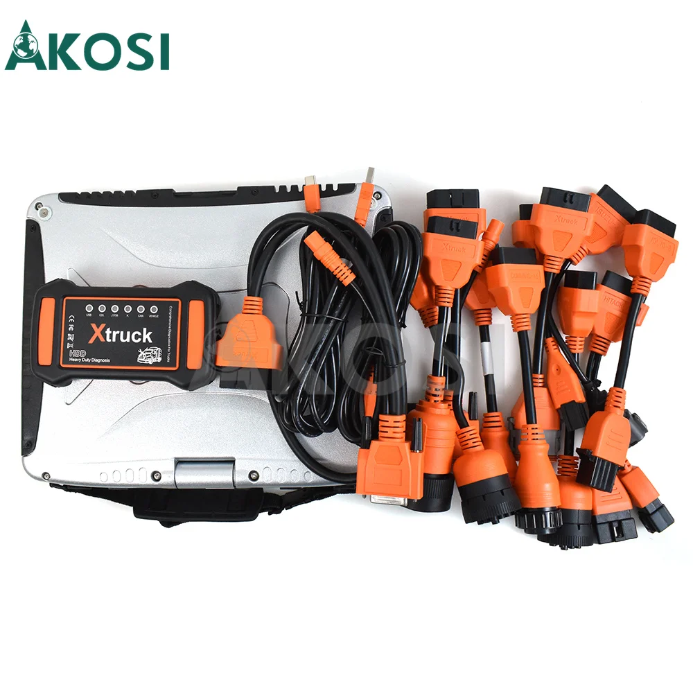 

2023 Multifunctional Xtruck Y009 Heavy Duty Truck Excavator Construction Diesel Engine Professional Diagnostic Tools with CF19