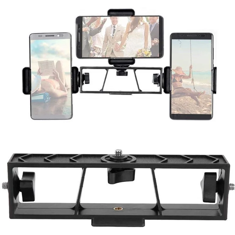 

Универсальный многофункциональный вращающийся на 360 градусов фотографический зажим для прямой трансляции смартфонов