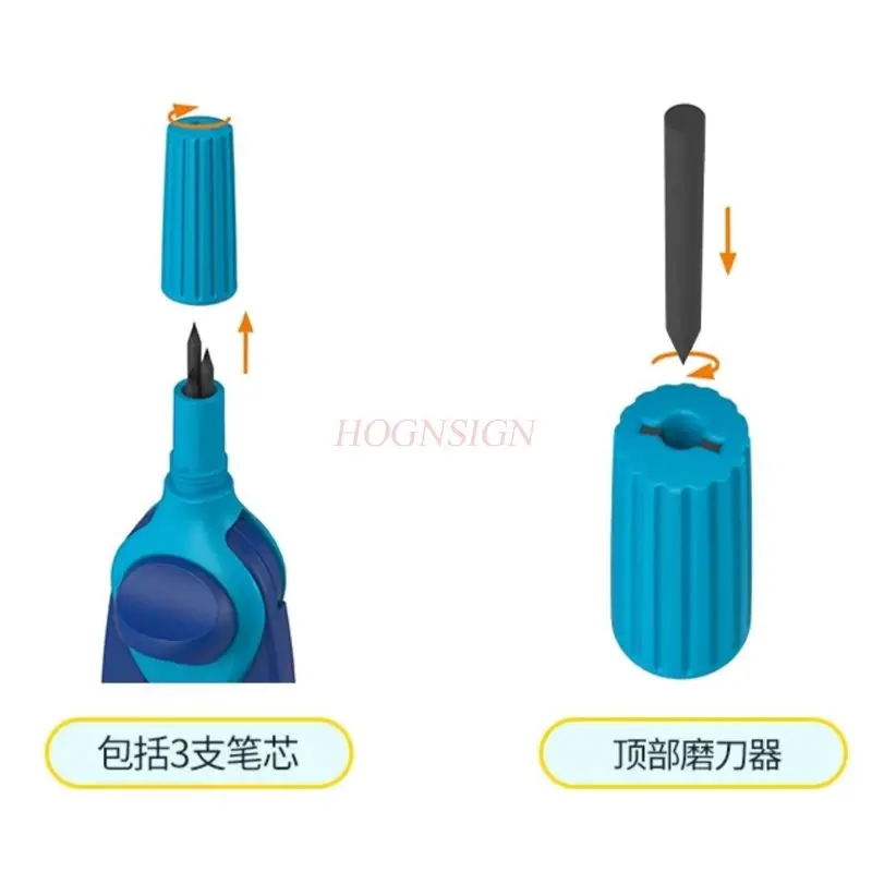 1개 귀엽고 고급스러운 컴퍼스 문구, 전문적인 도면 디자인, 작은 컴퍼스 리드 코어