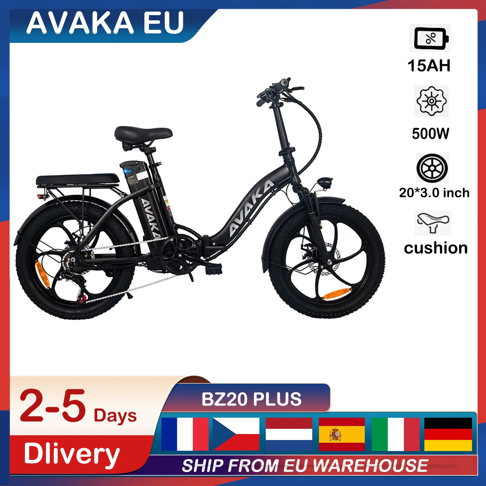 Electric Motor Bicycles Electric Bikes 500w Bicycles Batteries