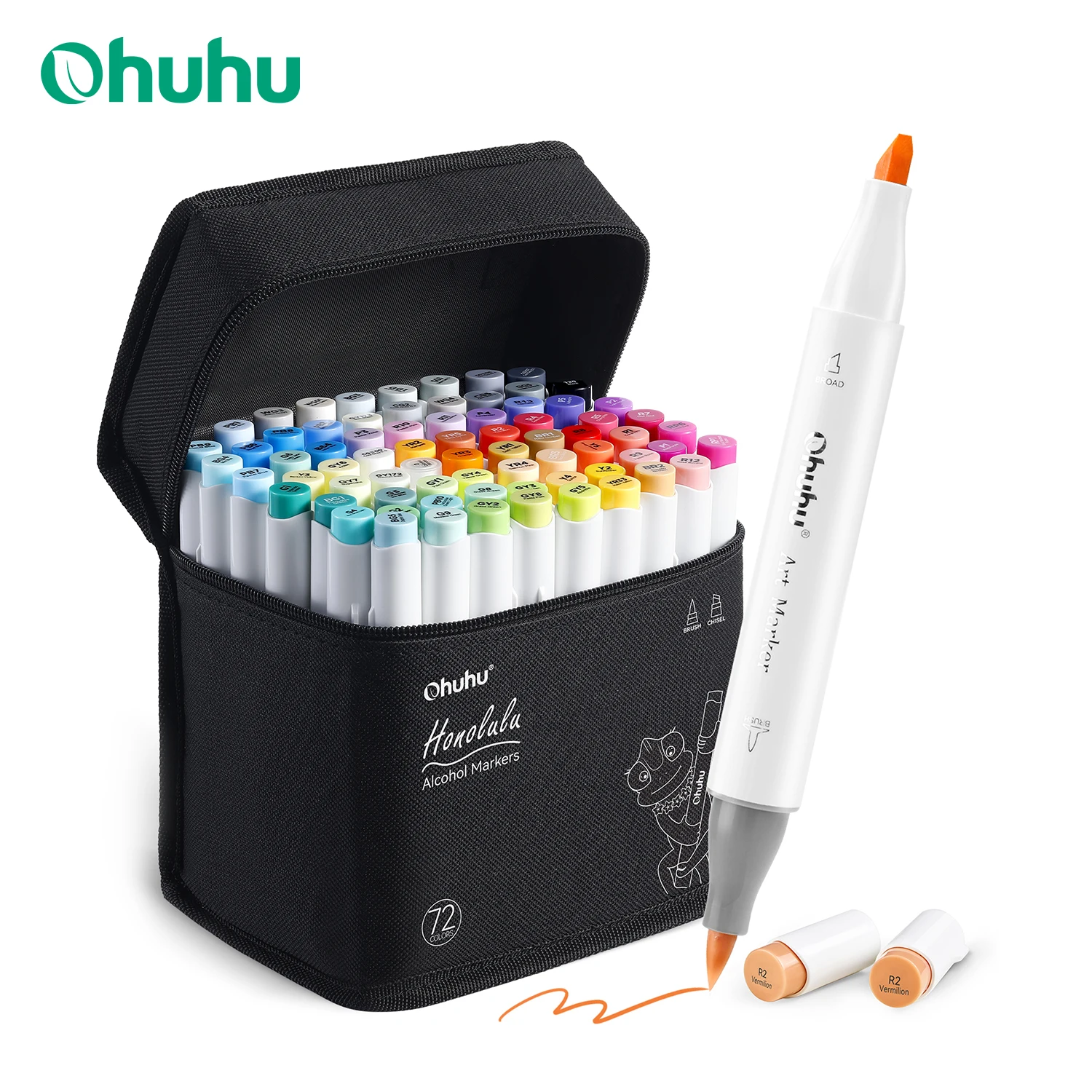 Ohuhu Honolulu Art Marker Buy Ohuhu Alcohol Markers Double Tipped