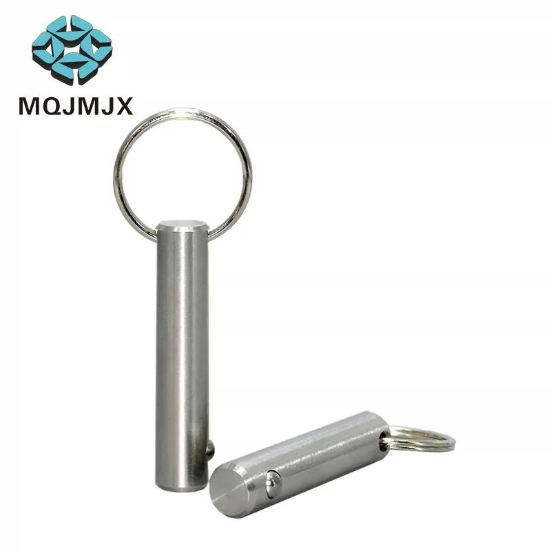 Spine A Sgancio Rapido In Acciaio Inox Con Pulsante, 5mm Di Diametro, Lunghezza Utile 20mm, Autobloccanti