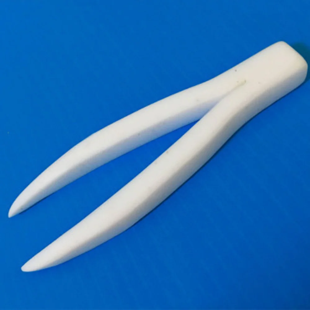 Laboratory Tweezers 150mm Clip, Laboratory Clamp, Lab Chemistry Forceps Corrosion and High Temperature Resistance,