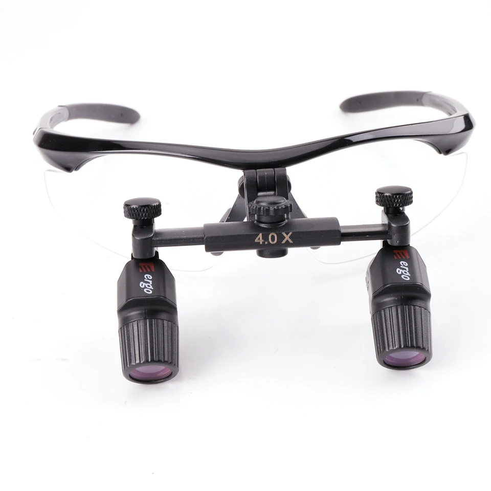 エルゴ歯科ルーペ 4X 倍率外科用ヘッドライト医療器具双眼拡大鏡