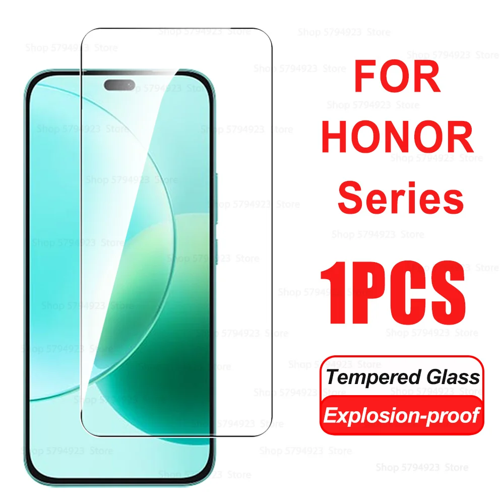 Premium Tempered Glass Screen Protector for Honor - HD Crystal Clear Film