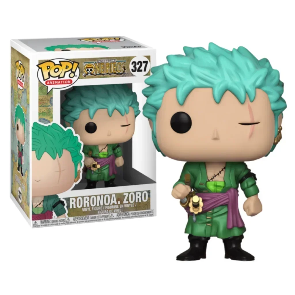 thumbnail image 5 of NUEVA FUNKO POP ONE PIECE 10cm Roronoa Zoro 327# Chooper 99# Luffy 98# Figura de acción de dibujos animados de anime japonés Colección Modelo Juguetes, 5 of 5