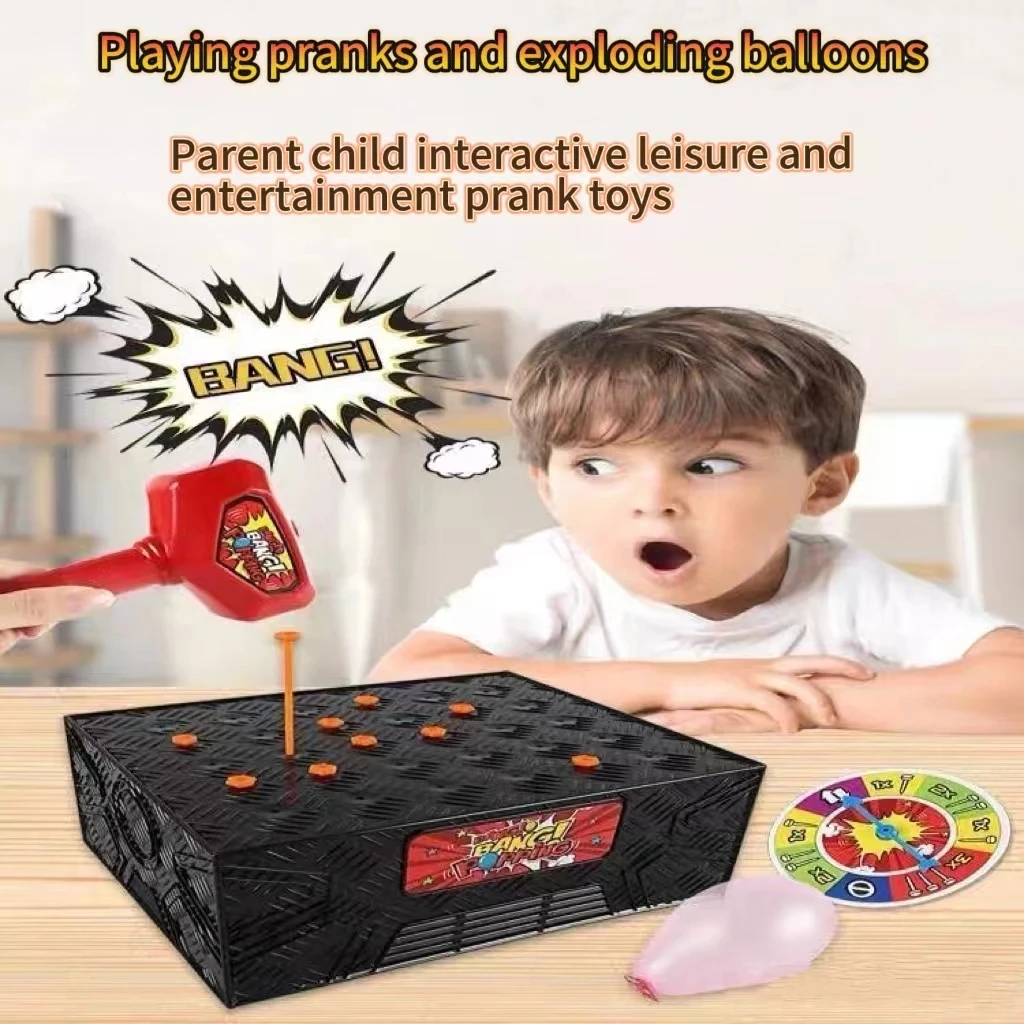 Table-top Puzzle Toy Parent Child Interactive Toy Balloon Game