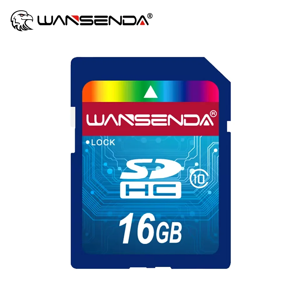 WANSENDA Memory Card SD Card, SDHC Trans Flash Card 64GB 32GB 16GB 8GB 4GB for Digital Camera