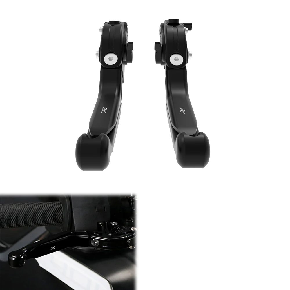 

Motorcycle Brake Clutch Levers For Kawasaki Z750/S 2004-2006 ZX-6R 1995-1999 ZX-9R ZXR400 ZZR600 Adjustable Foldable Extendable