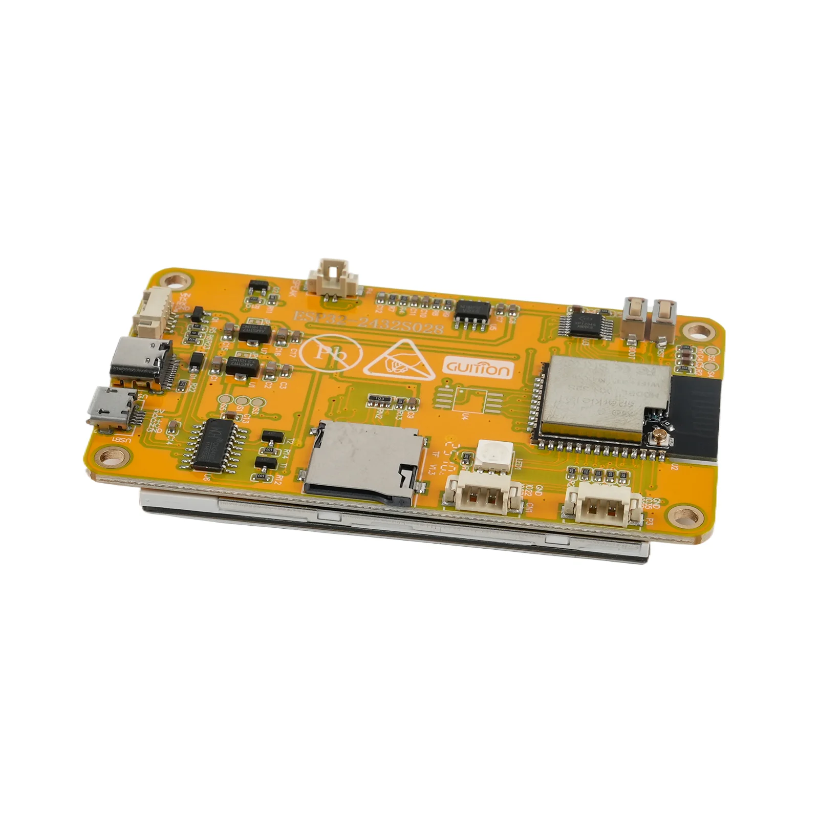 1PCS/2PCS/4PCS 2.8 ''ESP32 ESP32-2432S028R 드라이버 디스플레이 모듈 보드 ILI9341 모듈 DIY 부품이있는 저항 막 터치 스크린 TFT