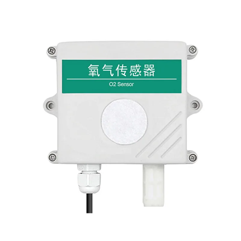 Oxygen concentration content sensor air quality industrial grade 485 agricultural greenhouse breeding O2 detection transmitter