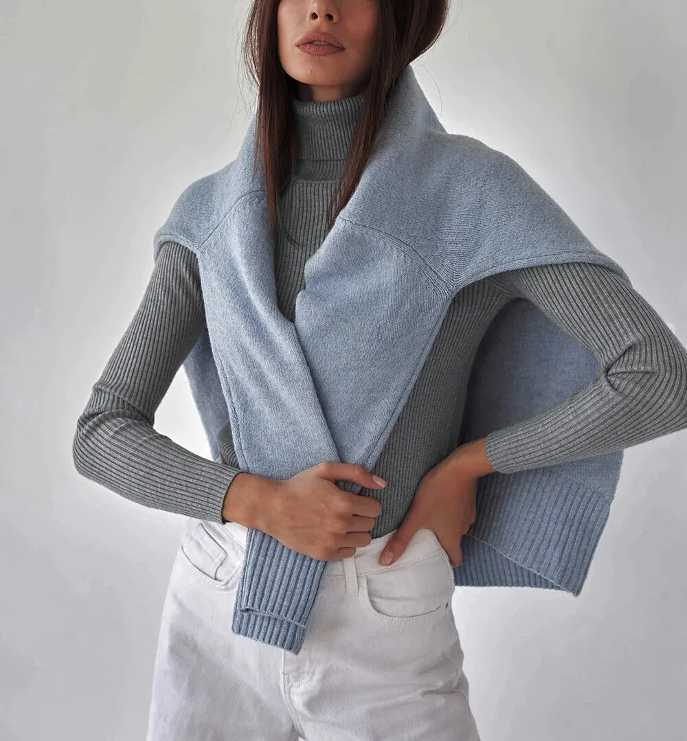 S387ad0eadead48f9a2c60071a2e8433eM Basic Mock Neck Ribbed Sweaters for Women Cute Sexy Knitted Autumn Winter Warm Fitted Fashion Pullover Sweater Mallzona