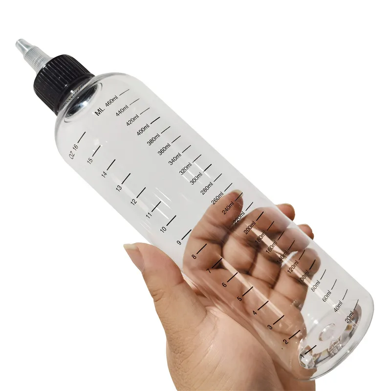 Liquid Subpackage Transparent Bottle lab liquid bottle Graduated Transparent Plastic Bottle Teaching Laboratory Equipment 30ml/50ml/100ml/230ml