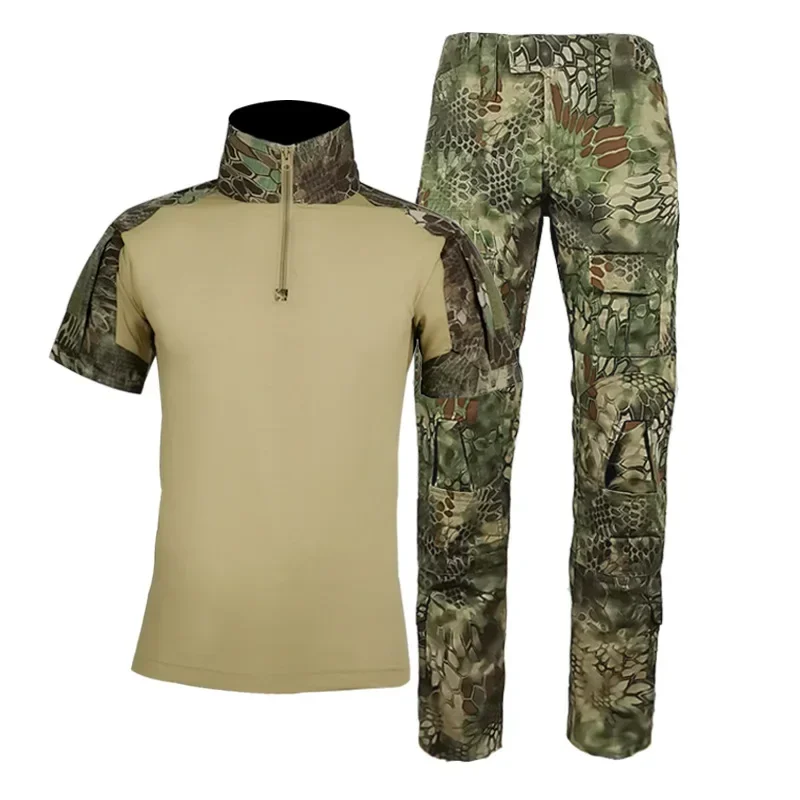 

Tactical Clothing for Men Uniform Set Cp Paintball Clothing T Shirt Pants Tactical Suits