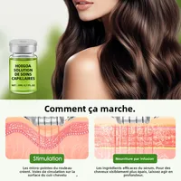Sérum de soin essentiel pour cheveux, renforce les racines, réduit la perte, prévient la calvitie, nourrit le cuir chevelu, après-shampooing Anti-chute 2