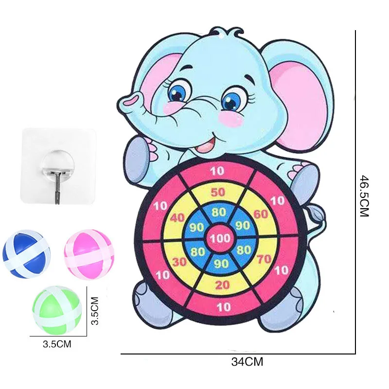 Montessori Game For Children Dart Board Slingshot Sticky Ball Throw Educational Games For Children Board Games 3 6 Years old 6