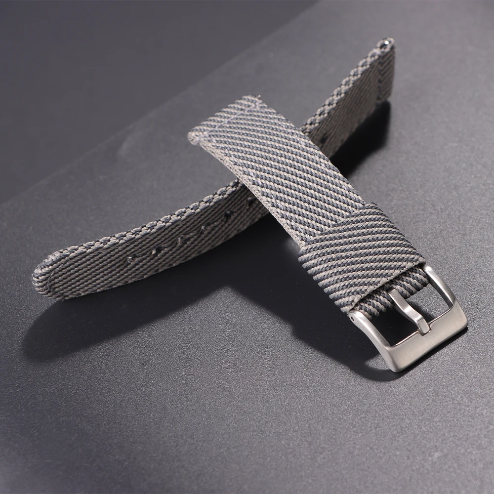 Premium Smooth Nylon Quick Release Watch Strap - Woven Replacement Wristband