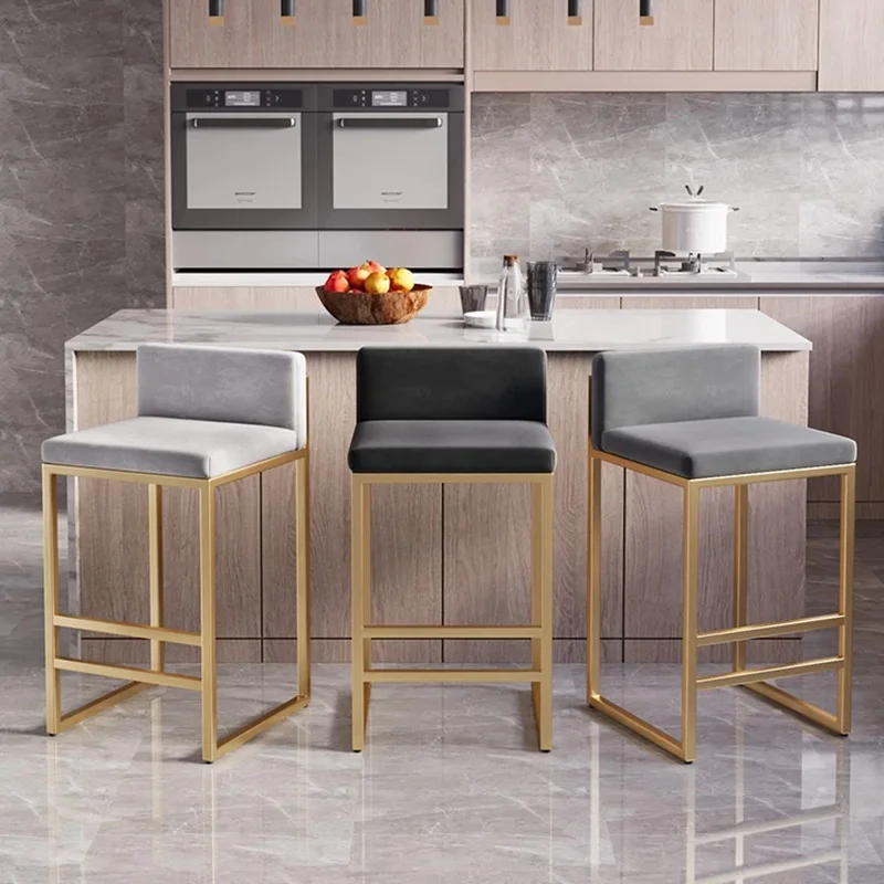 

Luxury Industrial Bar Chairs Nordic Reception Counter Ergonomic Bar Chairs Designer Modern Taburetes Altos Cocina Home Furniture