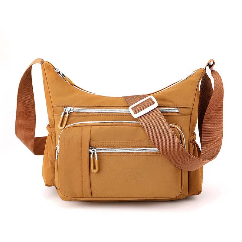 

2023 Summer Casual Women Shoulder bag High Quality Female Handbag Nylon Ladies Half Moon Crossbody Bag Travel Messenger Bag