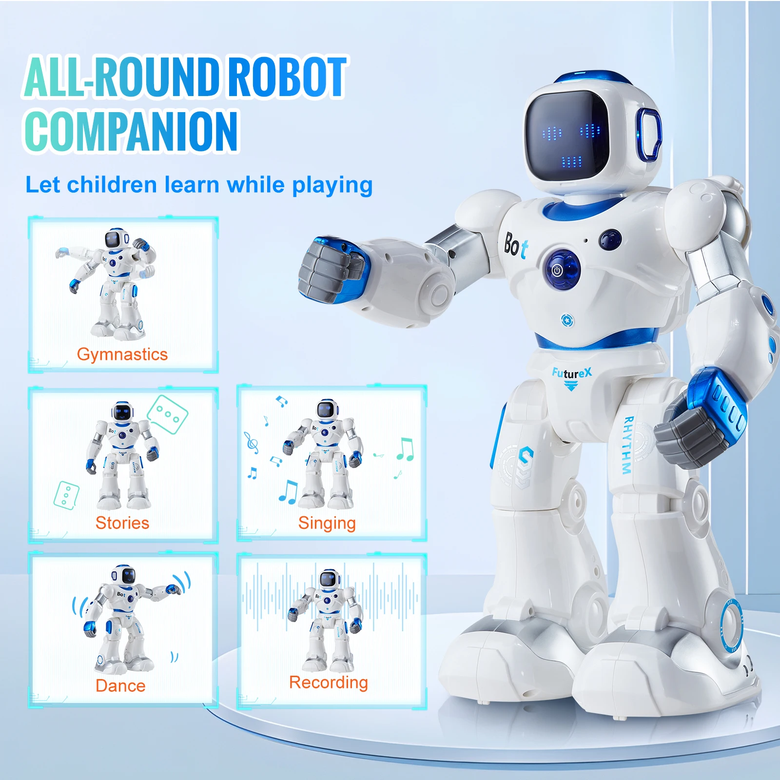 Intelligent Remote Control Robot Toy for Kids