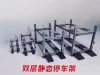 Luxury Grey Handmade Model Car Diorama Lift 1:64 1:43 1:24 1:18 Double Single Deck Garage Scene Static Stand 2