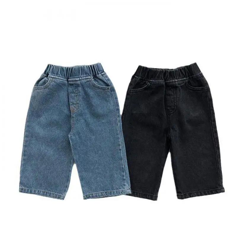 Baby Boy Denim Pants Infant Girls Jeans Toddler Trousers Kids Baby Clothes
