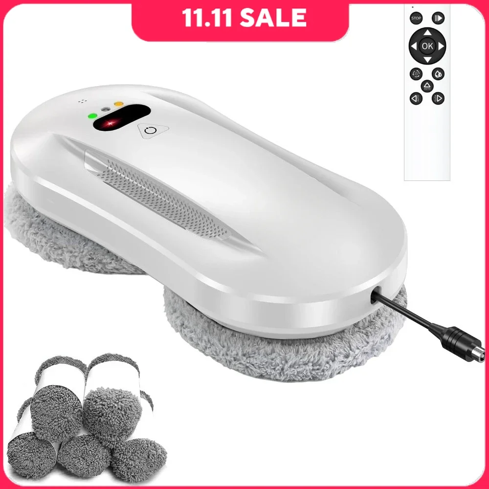 Commercial Washing Robots Automatic Water Spray & Remote Control Window Washer Robot Smart Window Cleaner Robot