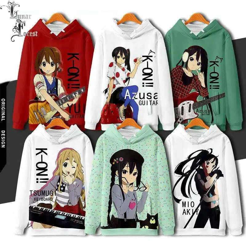 Hoodies women Sweatshirts Print Anime Hoody Streetwear Tops  clothes punk Autumn main image 1