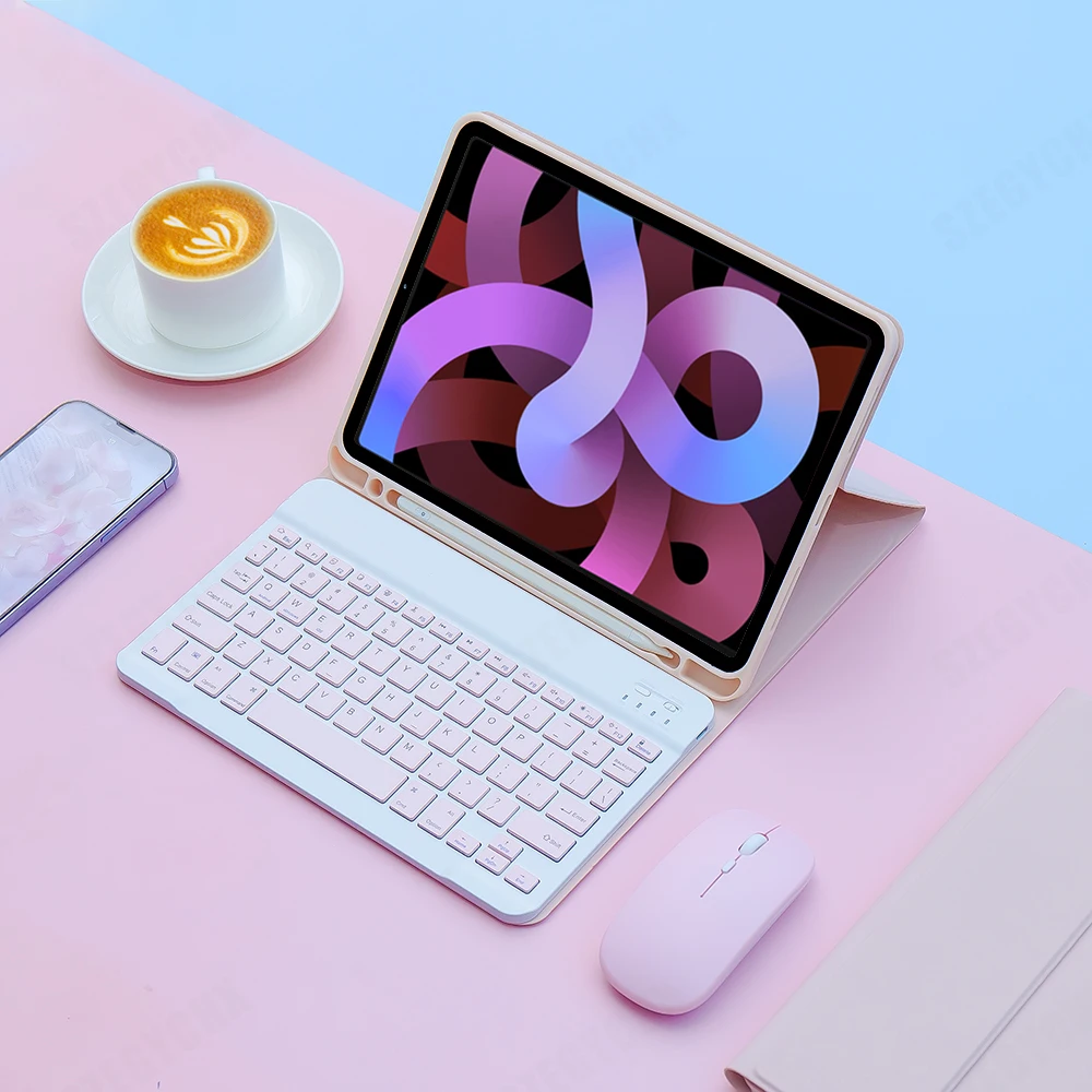 Magic Keyboard Wireless Mouse and Bluetooth Keyboard Case