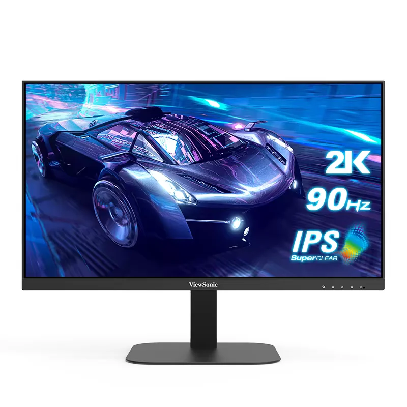 LED PC 모니터 23.8인치 IPS 패널 HDMI+DP 8비트 디스플레이 슈퍼 와이드 스크린 2k 90hz HDR10 뷰소닉 VA2479-2K-HD