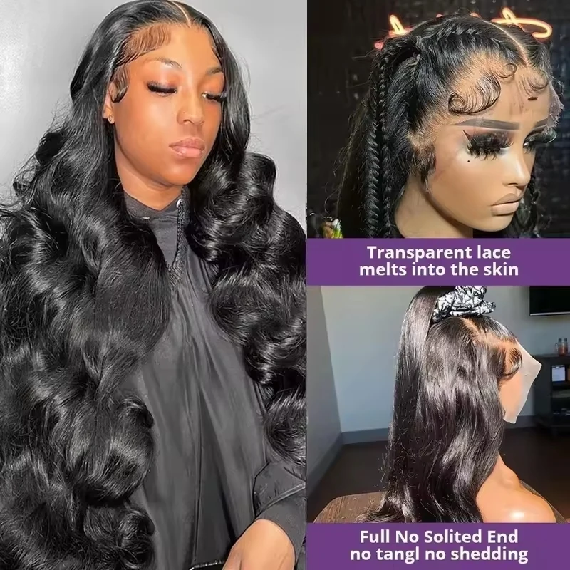 Body Wave 28 30 Inch 200 Density HD Lace Frontal 13X4 13X6 Human Hair Wigs Brazilian Glueless Lace Front Wig For Women 5
