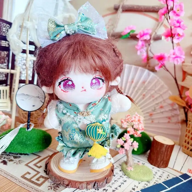 

Одежда для куклы Idol 20 см, плюшевые игрушки, аксессуары, китайский Чонсам Тан, костюм, платье кепрайан, сяотинг, дважды, подарки для фанатов Tzuyu