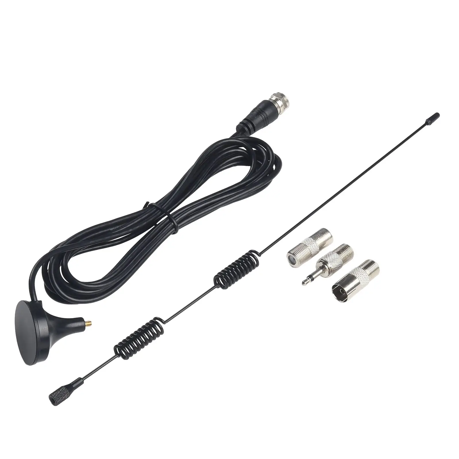 

4Pcs Car DAB FM Antenna Magnetic FM Radio Antenna Aerials Digital Audio Radio Antenna Signal Amplifier Booster Antena Booster