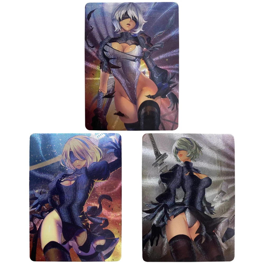 

3 шт./набор, карточки-вспышки для аниме