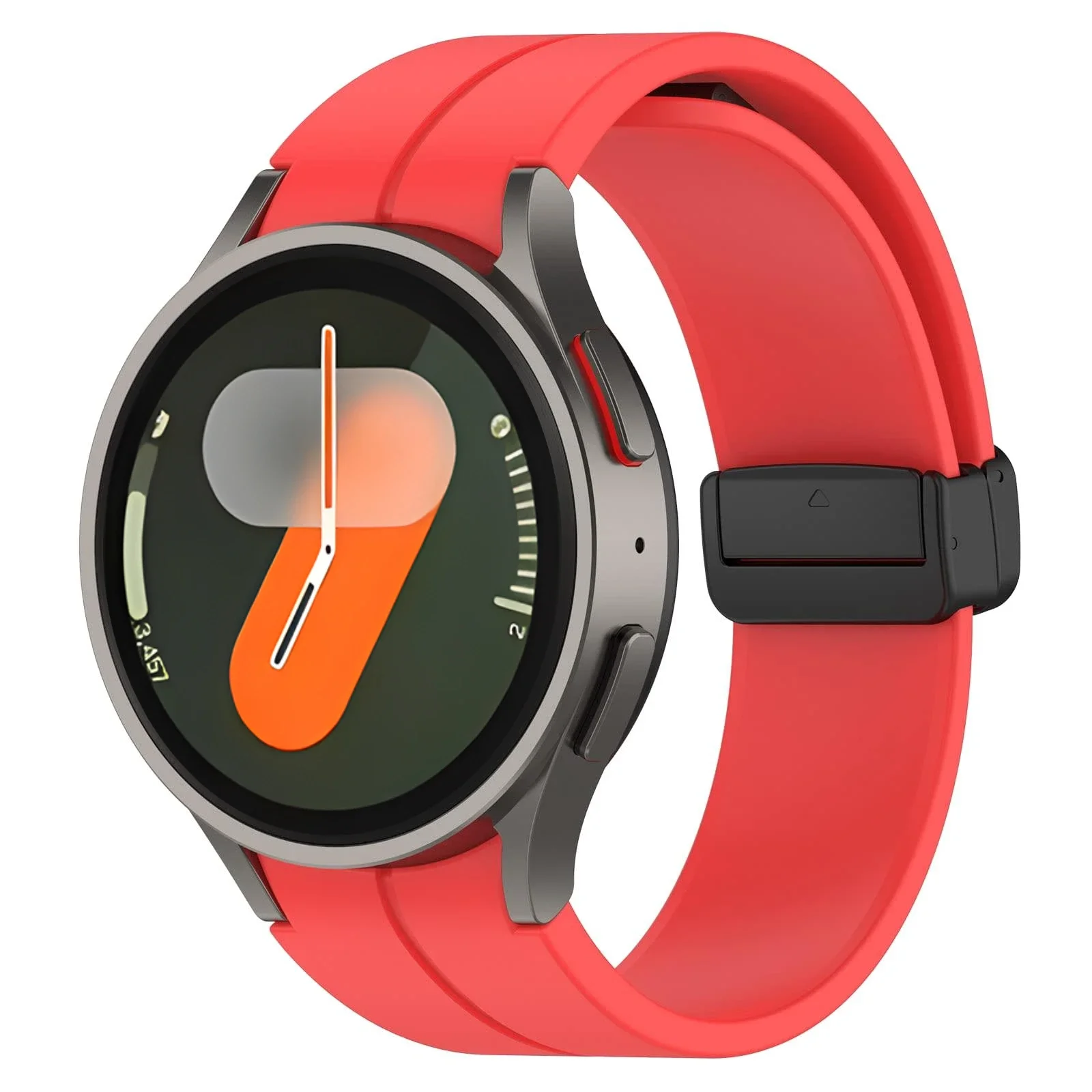 Magnetic Silicone Band Bracelet for Smartwatches - Various Sizes
